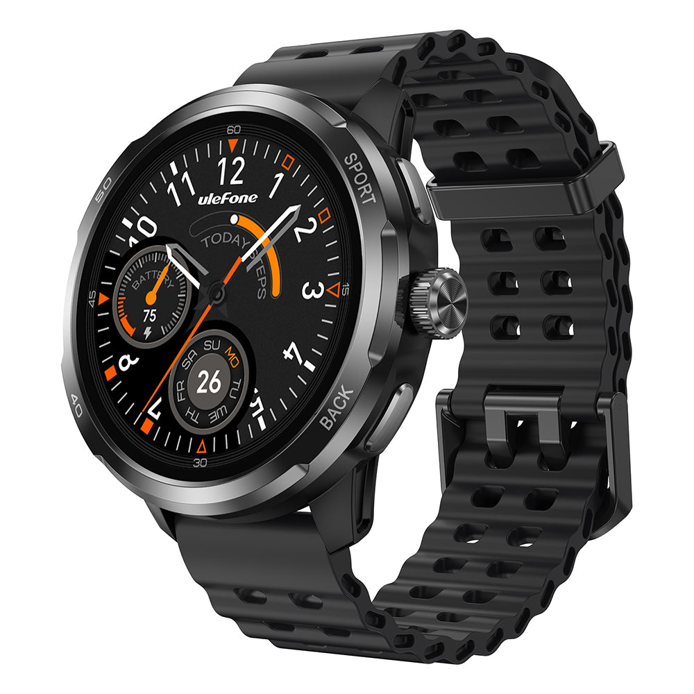 Armor Watch Pro, MIL-STD-810H und IP68/IP69K/5ATM, 8 Tage Akku, KI, GPS