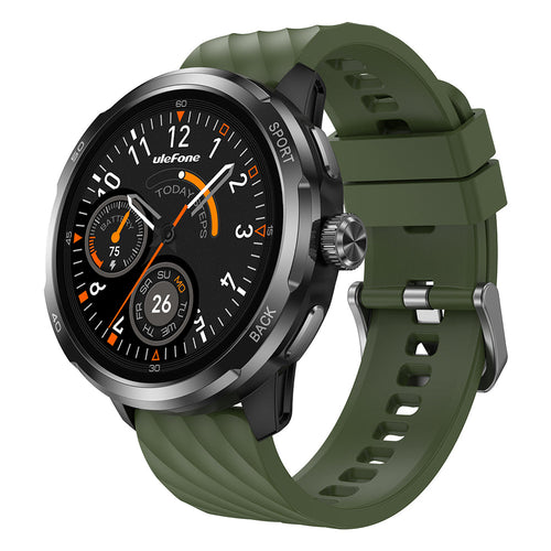 Armor Watch Pro, MIL-STD-810H und IP68/IP69K/5ATM, 8 Tage Akku, KI, GPS