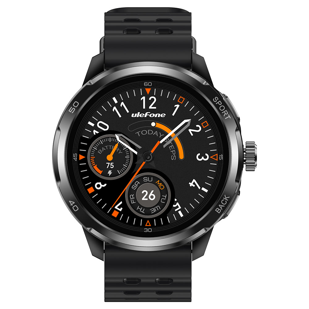 Armor Watch Pro, MIL-STD-810H und IP68/IP69K/5ATM, 8 Tage Akku, KI, GPS