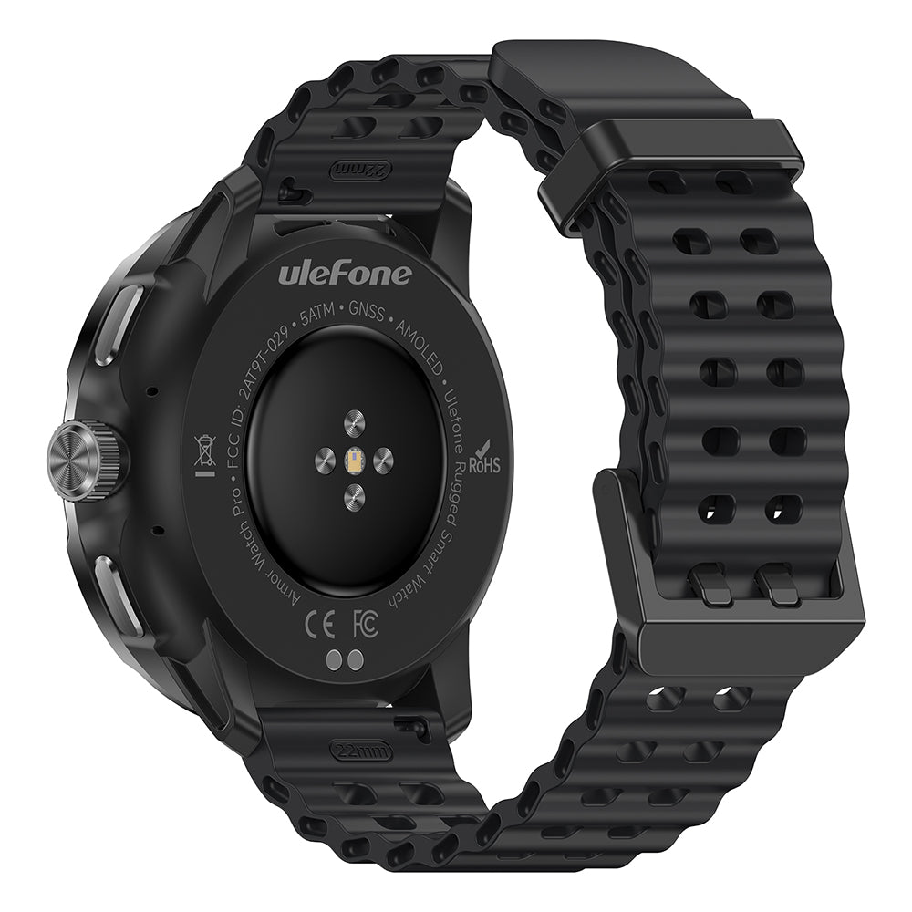 Armor Watch Pro, MIL-STD-810H und IP68/IP69K/5ATM, 8 Tage Akku, KI, GPS