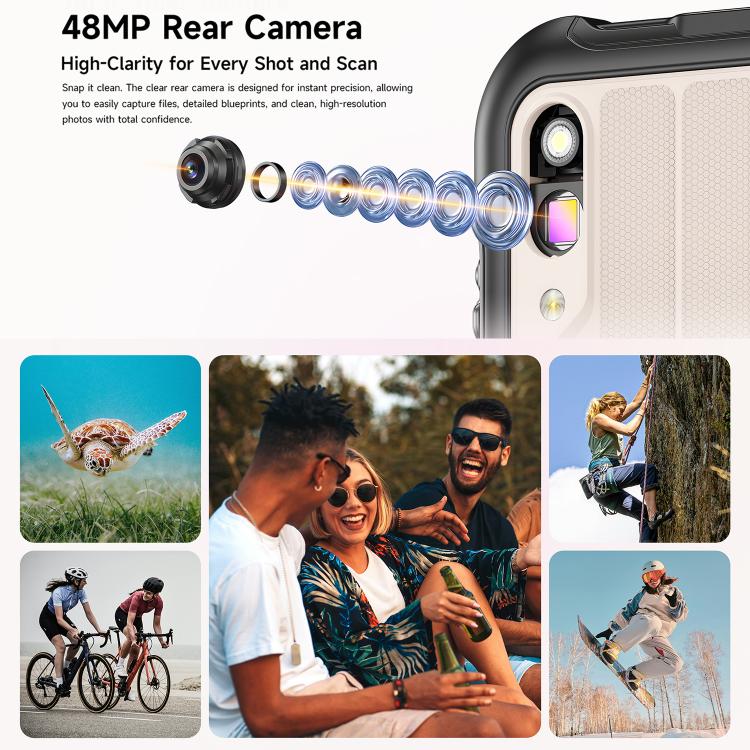 Ulefone Rugking Pad 2 Pro, 8 GB + 256 GB, 10,1 Zoll, Android 16, Unisoc T7250 Octa-Core-Prozessor, 4G