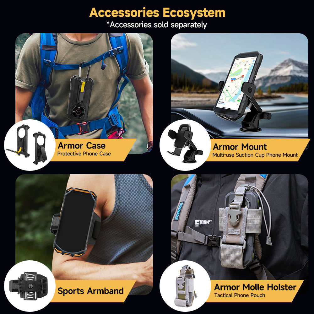 Ulefone Armor X32 Pro, 5500mAh Akku, Dimensity 6300, 8GB + 256GB, Android 15