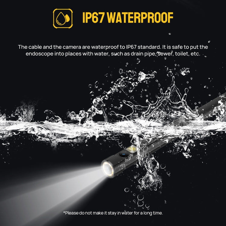 Ulefone Endoskop E2 IP67 Wasserdichtes digitales Endoskop für Ulefone Armor 9 / 9E / Power Armor 13 / 16 Pro / 18T / Armor Pad, uSmart E2