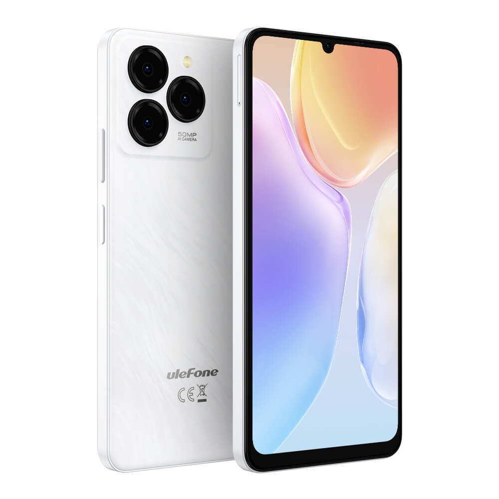 Ulefone Note 20 Pro, 6000-mAh-Akku, Unisoc T606 Octa-Core, 8GB + 4GB, Android 14