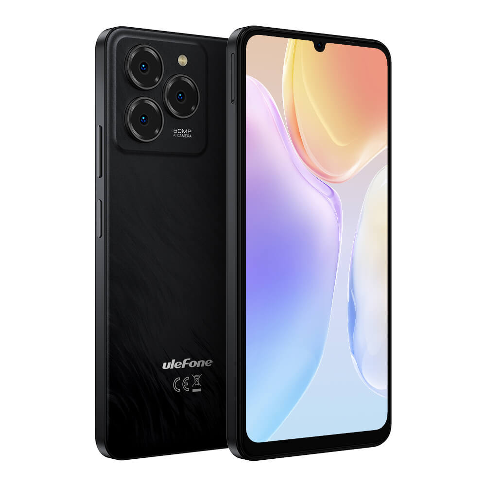 Ulefone Note 20 Pro, 6000-mAh-Akku, Unisoc T606 Octa-Core, 8GB + 4GB, Android 14