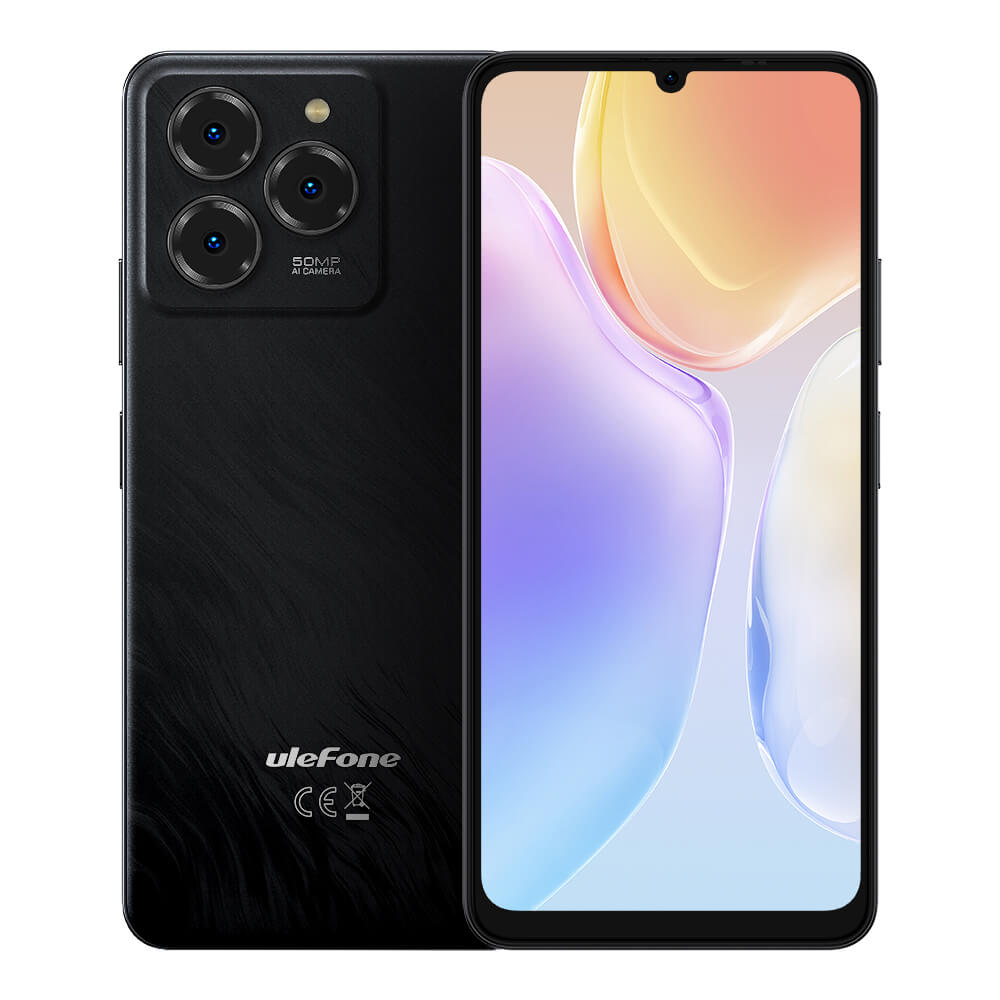 Ulefone Note 20 Pro, 6000-mAh-Akku, Unisoc T606 Octa-Core, 8GB + 4GB, Android 14