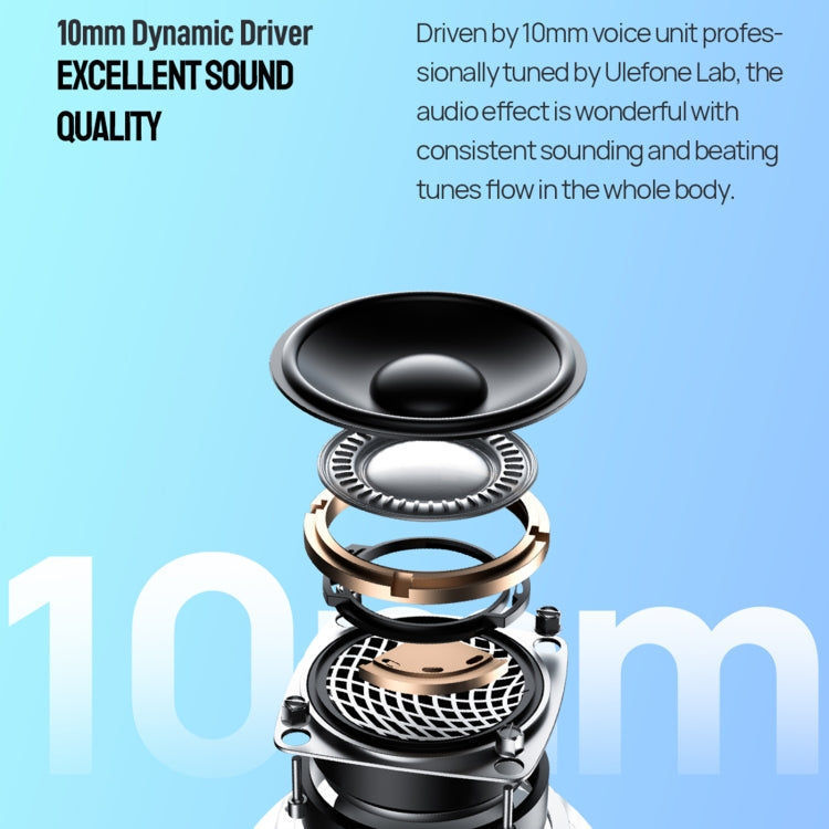 Ulefone Original Ulefone Buds TWS True Wireless Bluetooth-Kopfhörer (Schwarz)