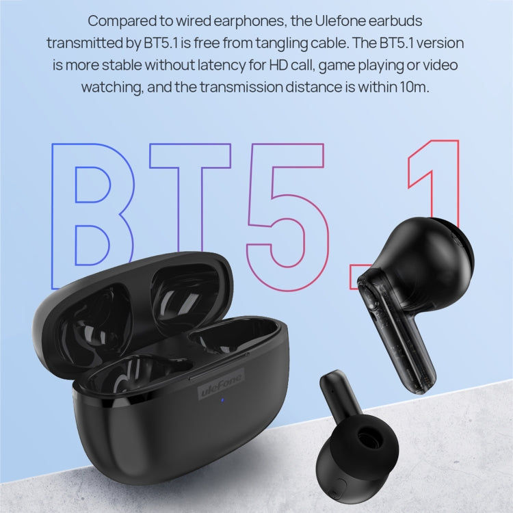 Ulefone Original Ulefone Buds TWS True Wireless Bluetooth-Kopfhörer (Schwarz)