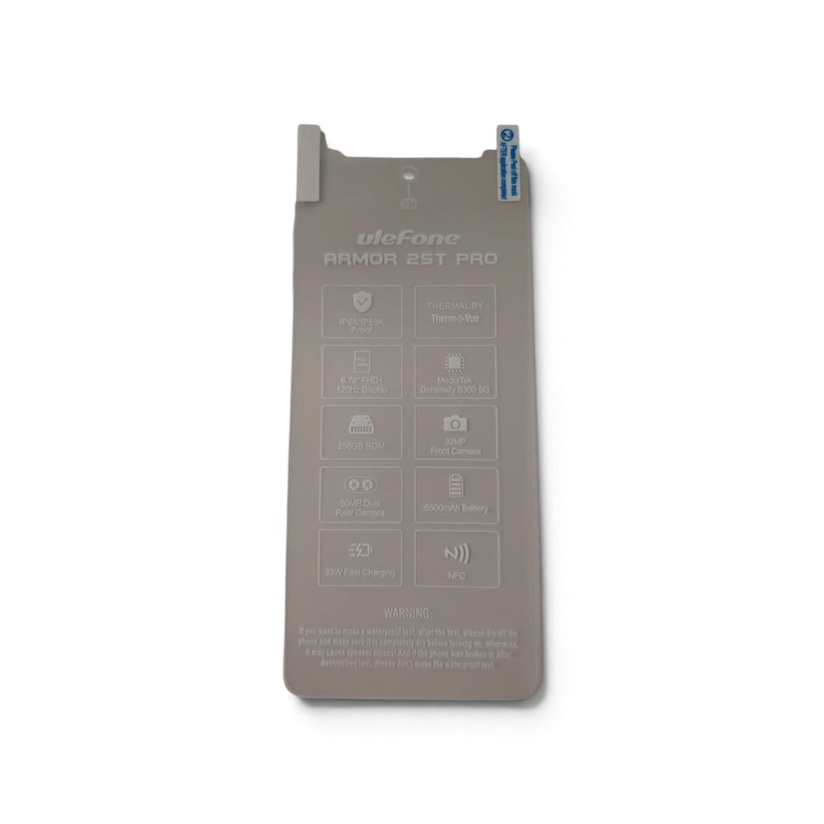 Ulefone Schutzfolie für Ulefone Armor 25T Pro