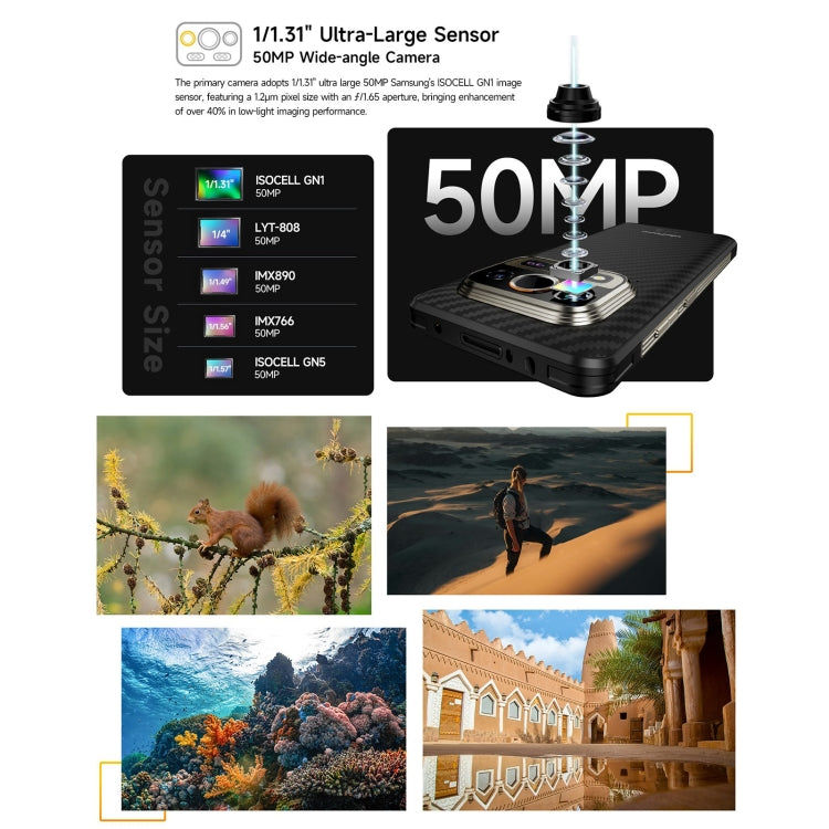 Ulefone Ulefone Armor 25T, 6 GB + 256 GB, Wärmebildgebung, 6,78 Zoll Android 14, 4G, NFC, OTG
