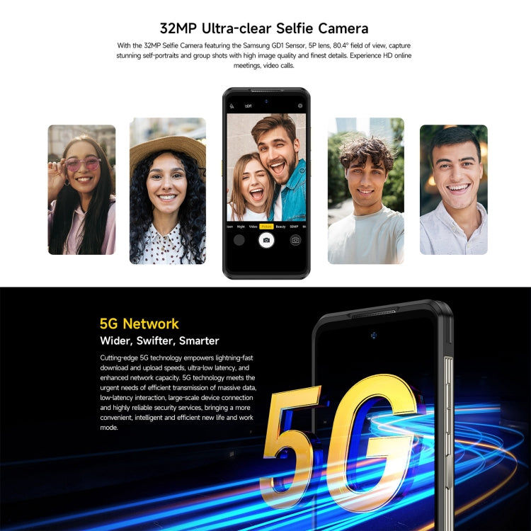 Ulefone Ulefone Armor 25T Pro, Wärmebildgebung, 6,78 Zoll, Android 15, 5G, NFC, 8GB+256GB