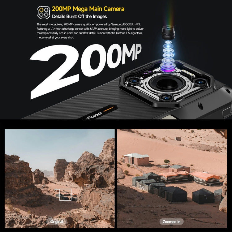 Ulefone Ulefone Armor 26 Ultra, 6,78 Zoll Android 13 MediaTek Dimensity 8020 Octa Core, 5G, NFC, 12GB+512GB