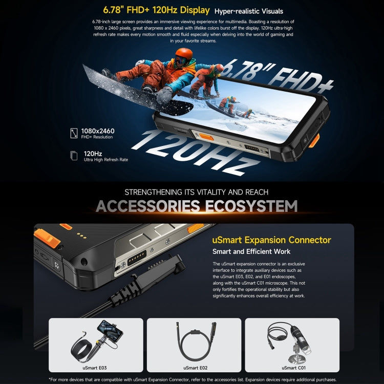 Ulefone Ulefone Armor 26 Ultra, 6,78 Zoll Android 13 MediaTek Dimensity 8020 Octa Core, 5G, NFC, 12GB+512GB