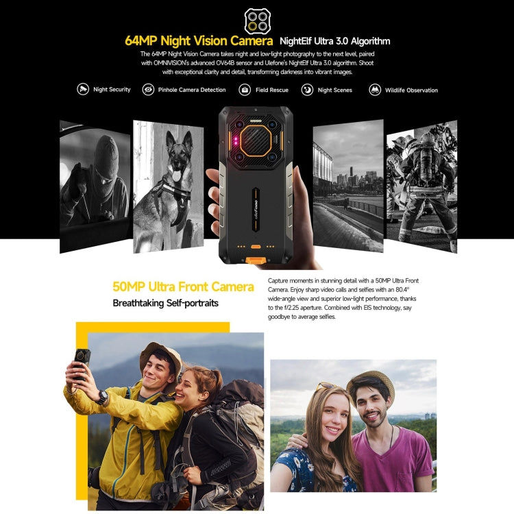 Ulefone Ulefone Armor 26 Ultra, 6,78 Zoll Android 13 MediaTek Dimensity 8020 Octa Core, 5G, NFC, 12GB+512GB