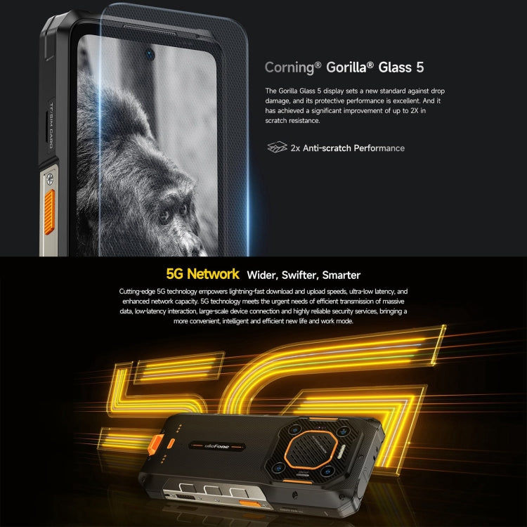 Ulefone Ulefone Armor 26 Ultra, 6,78 Zoll Android 13 MediaTek Dimensity 8020 Octa Core, 5G, NFC, 12GB+512GB