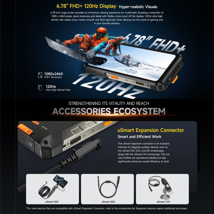 Ulefone Ulefone Armor 26 Ultra Walkie-Talkie-Version, 6,78 Zoll Android 13, 5G, NFC, 12GB+512GB