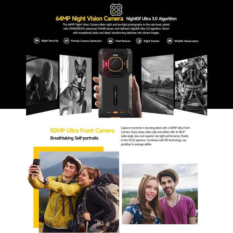 Ulefone Ulefone Armor 26 Ultra Walkie-Talkie-Version, 6,78 Zoll Android 13, 5G, NFC, 12GB+512GB