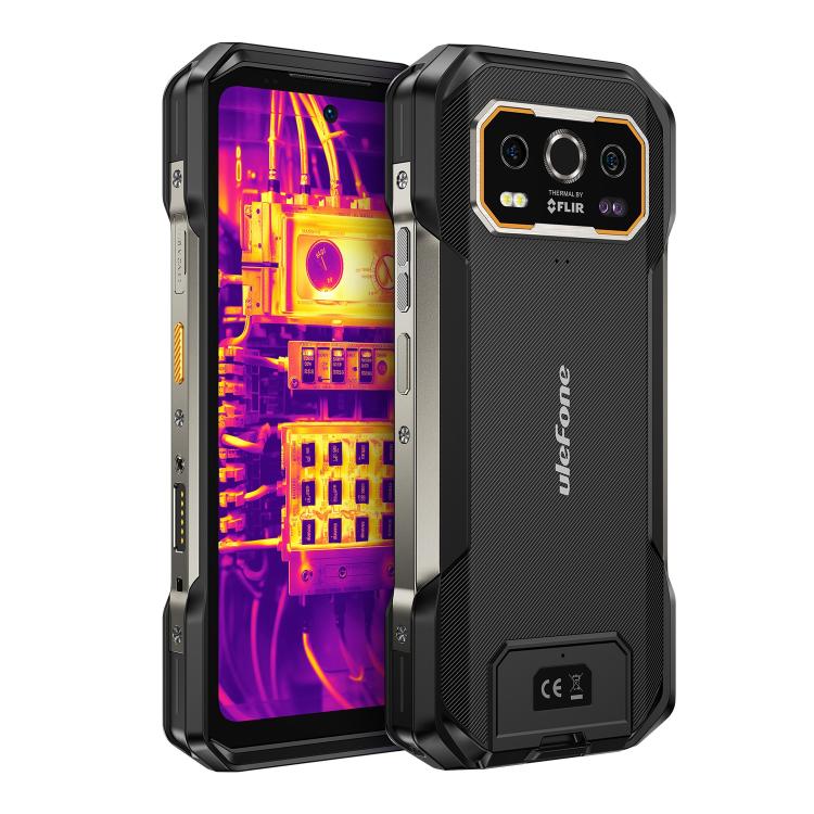 Ulefone Ulefone Armor 27T Pro+, FLIR 3.5 Wärmebildkamera, 12 GB RAM + 256 GB, Nachtsichtfunktion, 10600mAh Akku, 6,78 Zoll Display, Android 15, 5G, NFC