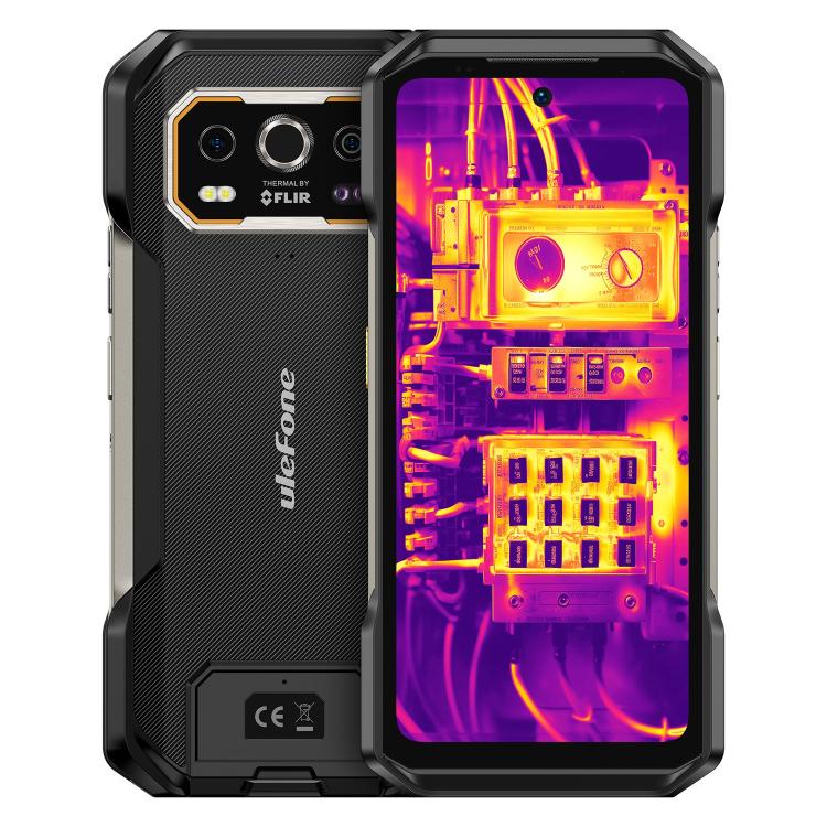 Ulefone Ulefone Armor 27T Pro+, FLIR 3.5 Wärmebildkamera, 12 GB RAM + 256 GB, Nachtsichtfunktion, 10600mAh Akku, 6,78 Zoll Display, Android 15, 5G, NFC