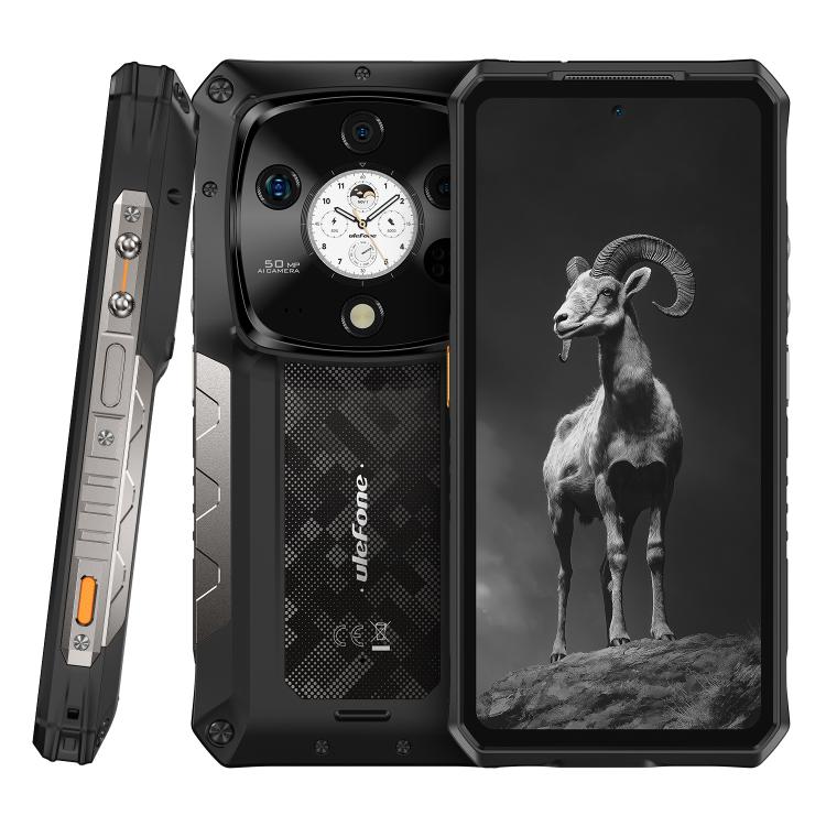 Ulefone Ulefone Armor 28 Pro – Robustes Smartphone, 16 GB + 512 GB, Nachtsichtfunktion, 10600 mAh Akku, 6,67 Zoll + 1,04 Zoll Display, Android 15, MediaTek Dimensity 7300 Octa-Core-Prozessor, 5G, NFC