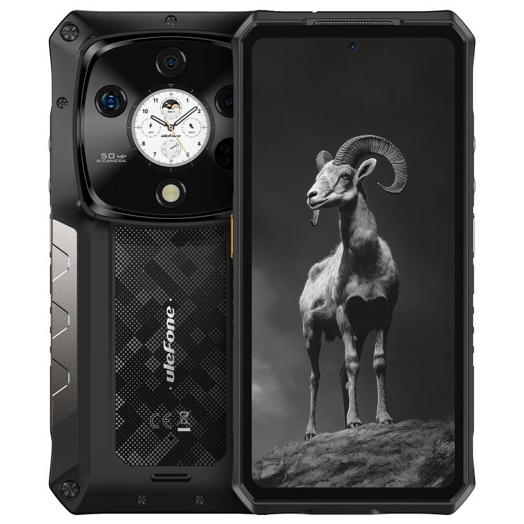 Ulefone Ulefone Armor 28 Pro – Robustes Smartphone, 16 GB + 512 GB, Nachtsichtfunktion, 10600 mAh Akku, 6,67 Zoll + 1,04 Zoll Display, Android 15, MediaTek Dimensity 7300 Octa-Core-Prozessor, 5G, NFC