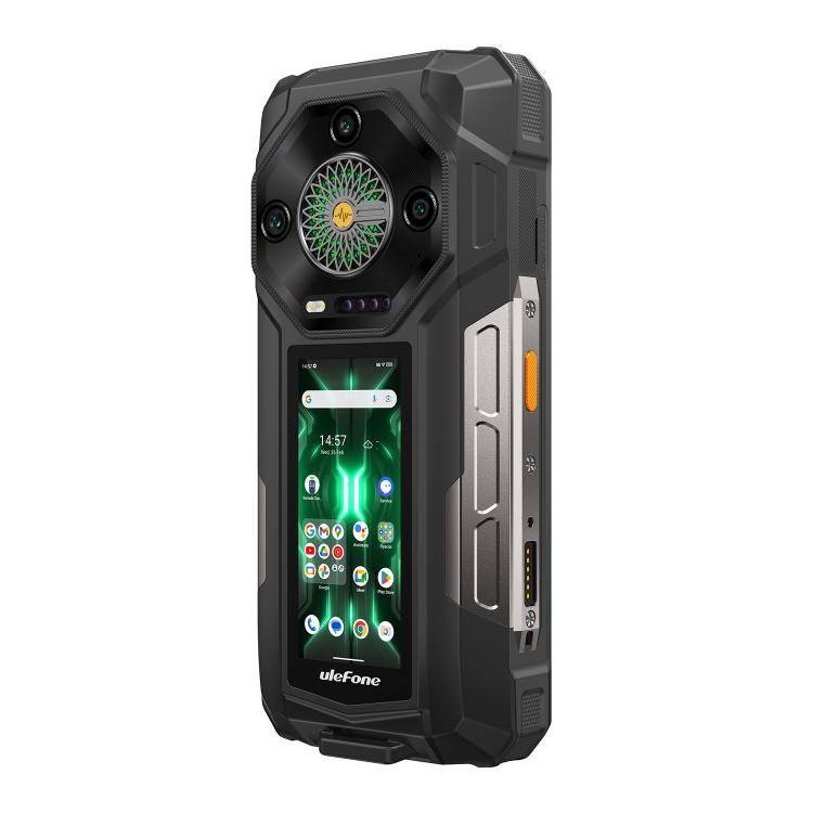Ulefone Ulefone Armor 33 Pro, 16 GB + 512 GB, Nachtsicht, 6,95 Zoll + 3,4 Zoll Dual-Screen, Android 14, 5G, OTG, NFC