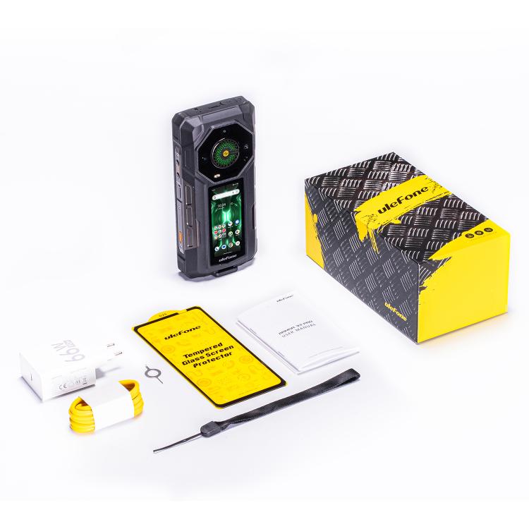 Ulefone Ulefone Armor 33 Pro, 16 GB + 512 GB, Nachtsicht, 6,95 Zoll + 3,4 Zoll Dual-Screen, Android 14, 5G, OTG, NFC