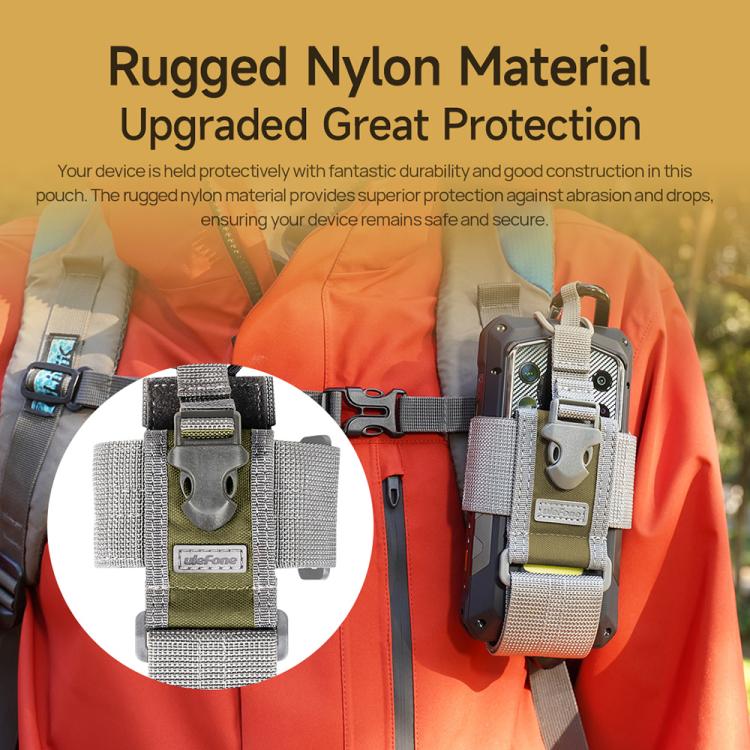 Ulefone Ulefone Armor Holster Mehrzweck-Telefontasche, Gürteltasche (grau)