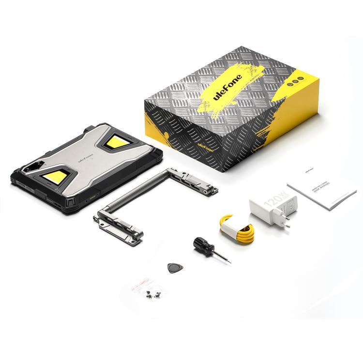 Ulefone Ulefone Armor Pad 5 Pro, 12 GB + 512 GB, 11 Zoll, Android 15, MediaTek Dimensity 7400X Octa-Core-Prozessor, 5G