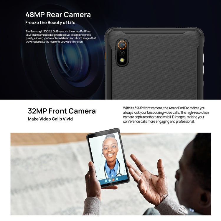 Ulefone Ulefone Armor Pad Pro, 8 Zoll Android 13 MediaTek MT8788 Octa Core 4G