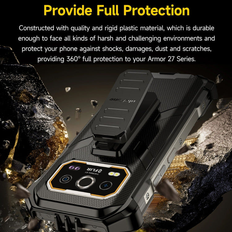 Ulefone Ulefone Back Clip Case mit Karabiner, Für Ulefone Armor X16 / X16 Pro / X32 / X32 Pro / 28 Ultra / 28 Ultra Thermal / X31 / X31 Pro / 27 / 27 Pro / 27T / 27T Pro