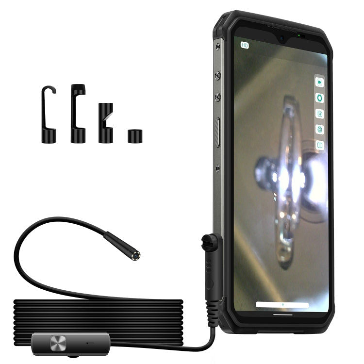 Ulefone Ulefone Endoskop E1 IP67 Wasserdichtes 3-in-1-Endoskop für Ulefone Power Armor 13 / Armor 9/9E, uSmart E1