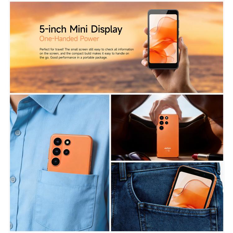 Ulefone Ulefone Note 22, 3 GB + 32 GB, 5 Zoll, Android 16 Go, Unisoc T7100 Octa-Core