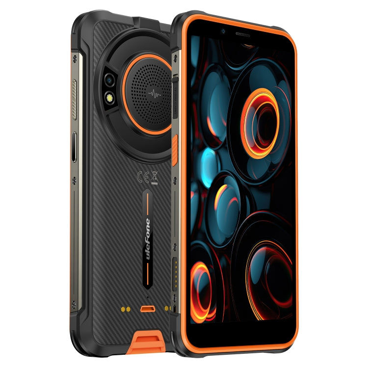 Ulefone Ulefone Power Armor 16S, 8 GB + 128 GB, 9600mAh Akku, 5,93 Zoll Android 13, 4G, NFC, OTG (Orange)