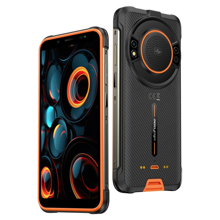 Ulefone Ulefone Power Armor 16S, 8 GB + 128 GB, 9600mAh Akku, 5,93 Zoll Android 13, 4G, NFC, OTG (Orange)