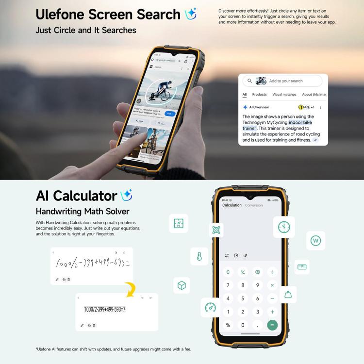 Ulefone Ulefone RugKing 4 Pro, 8 GB + 128 GB, robustes Smartphone (IP68/IP69K), 6,56 Zoll, Android 16, Unisoc T7250 Octa-Core-Prozessor, Netzwerk: 4G, NFC, OTG, RugKing 4 Pro, 8GB+128GB