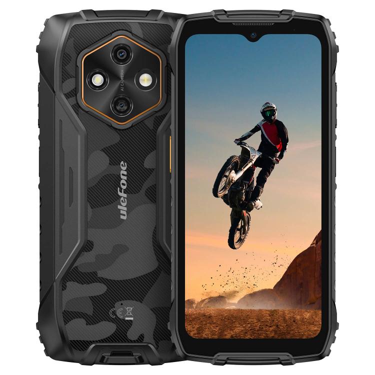 Ulefone Ulefone RugKing 4 Pro, 8 GB + 256 GB, (IP68/IP69K), 6,56 Zoll, Android 15, Unisoc T7250 Octa-Core-Prozessor, Netzwerk: 4G, NFC, OTG