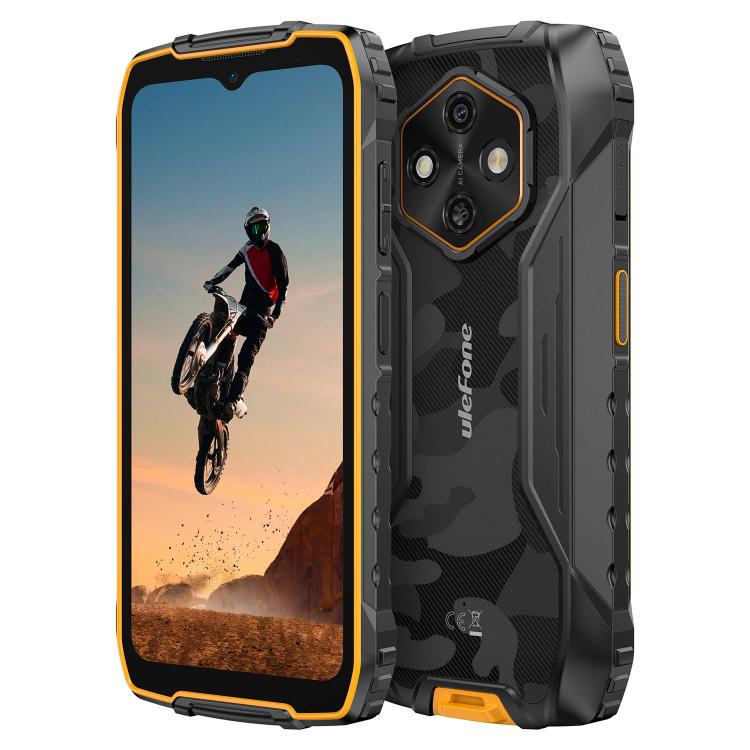 Ulefone Ulefone RugKing 4 Pro, 8 GB + 256 GB, (IP68/IP69K), 6,56 Zoll, Android 15, Unisoc T7250 Octa-Core-Prozessor, Netzwerk: 4G, NFC, OTG