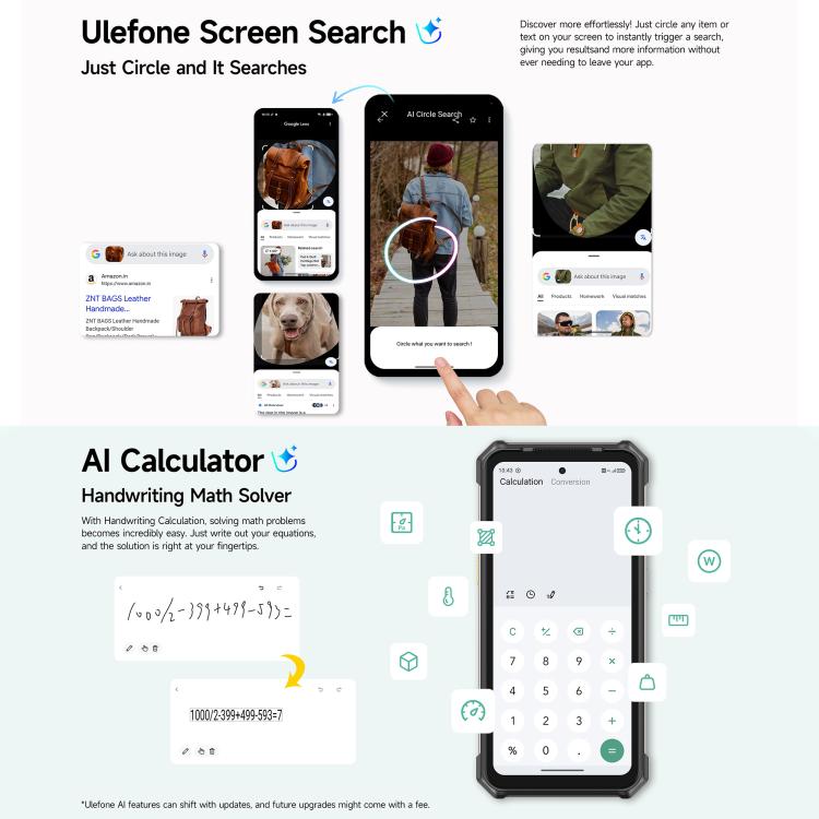 Ulefone Ulefone RugKing 5 Pro, seitlicher Fingerabdrucksensor, 20.000-mAh-Akku, 6,78-Zoll-Display, Android 16, Unisoc T7250 Octa-Core-Prozessor, Netzwerk: 4G, NFC, OTG