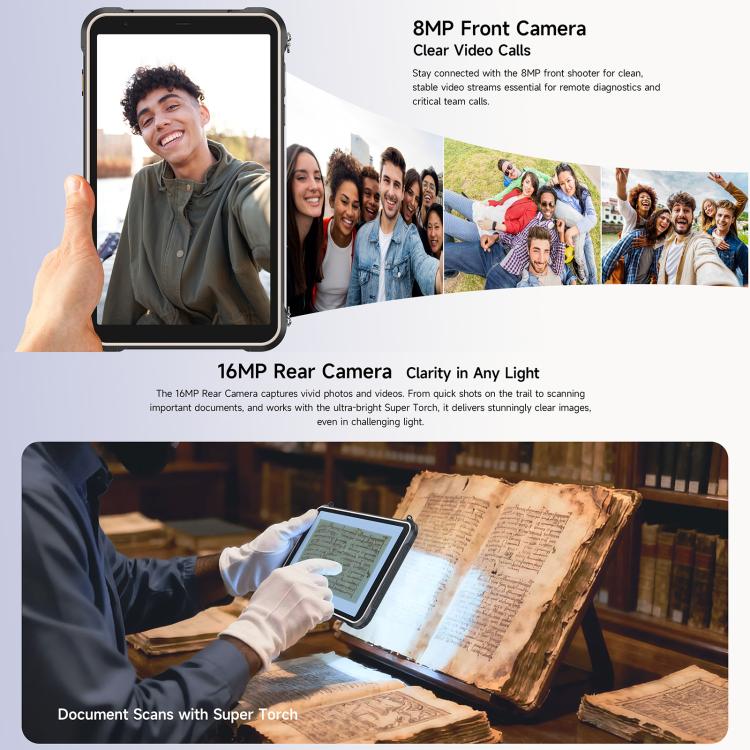 Ulefone Ulefone Rugking Pad Pro, 8 GB + 128 GB, 8,68 Zoll, Android 16, Unisoc T7250 Octa-Core-Prozessor, 4G