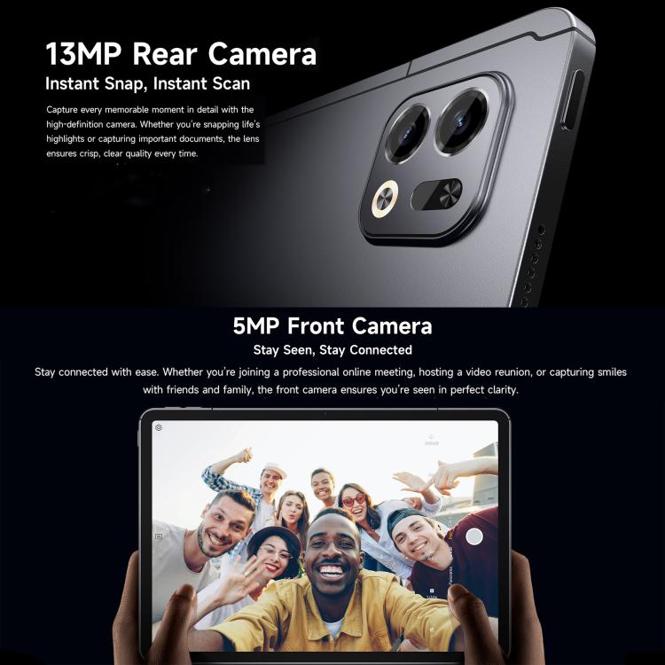 Ulefone Ulefone Tab A12 Pro, 8 GB + 128 GB, 12,2 Zoll, Android 16, Unisoc T7300 Octa-Core-Prozessor, 4G
